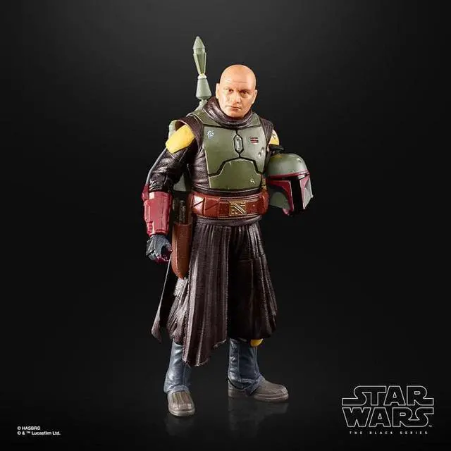 Alt view image 9 of 10 - Hasbro F4064 Star Wars The Black Series Boba Fett 6 inch Action Figure
