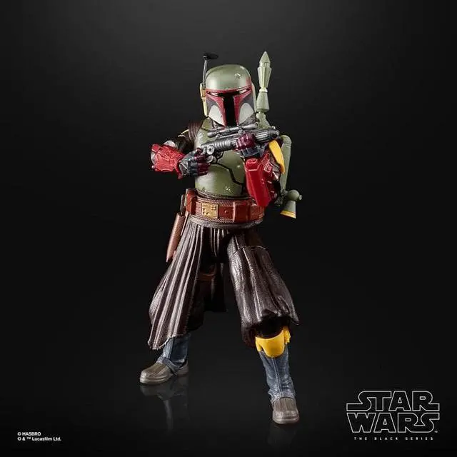 Alt view image 10 of 10 - Hasbro F4064 Star Wars The Black Series Boba Fett 6 inch Action Figure