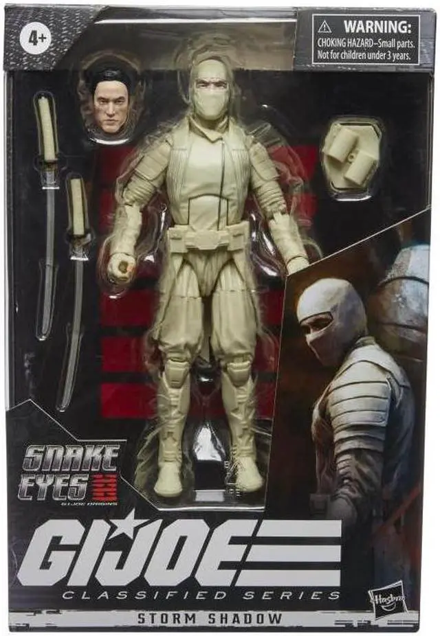 Alt view image 11 of 20 - HASBRO G.I. JOE CLASSIFIED STORM SHADOW (SNAKE EYES MOVIE)  6" ACTION FIGURE