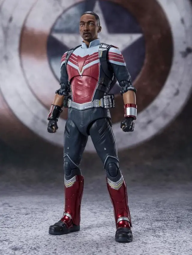 Alt view image 2 of 6 - The Falcon S.H. Figuarts | Bandai Tamashii Nations | Marvel