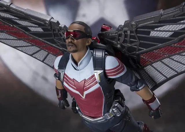 Alt view image 4 of 6 - The Falcon S.H. Figuarts | Bandai Tamashii Nations | Marvel