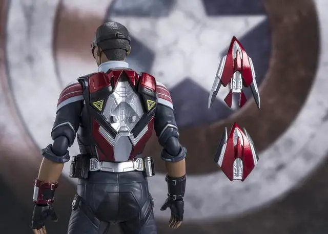 Alt view image 5 of 6 - The Falcon S.H. Figuarts | Bandai Tamashii Nations | Marvel