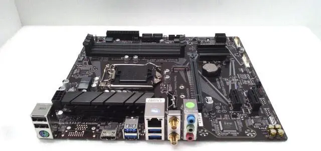 Alt view image 2 of 3 - GIGABYTE B460M DS3H AC micro ATX Motherboard Intel LGA1200 DDR4 HDMI WIFi