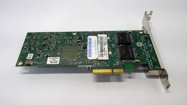 Alt view image 2 of 3 - IBM 00E0838 Quad Port 1Gb Ethernet PCIe Network Gigabit Adapter Card