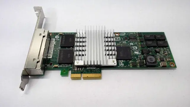Alt view image 3 of 3 - IBM 00E0838 Quad Port 1Gb Ethernet PCIe Network Gigabit Adapter Card