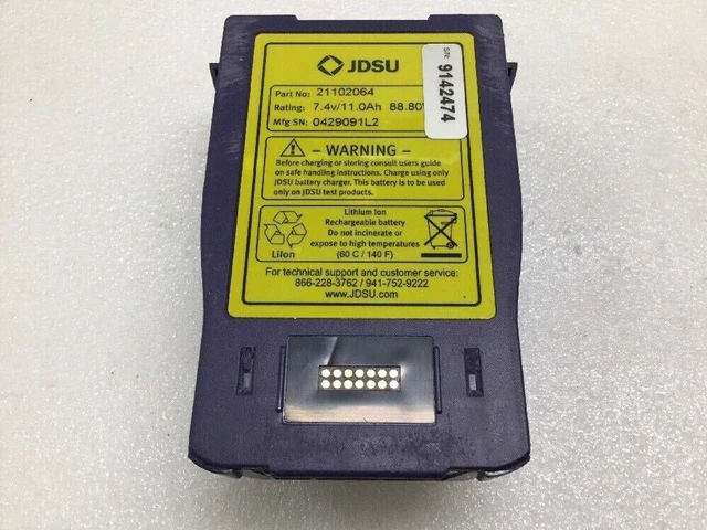 Dsam Module Refurbished: JDSU DSAM Extended Life Battery 7.4v 11.0Ah 21102064 ...
