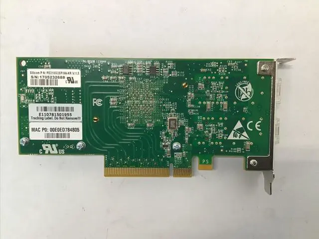 Alt view image 3 of 6 - Silicom 10Gb Dual Port SFP+ Ethernet Adapter PE210G2SPI9A-XR