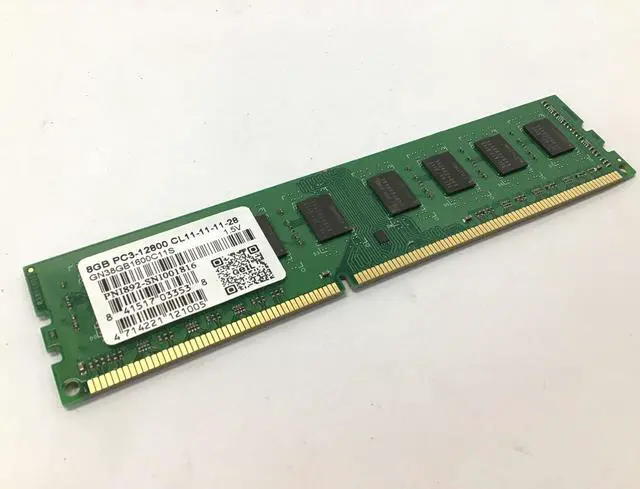 Main image of Geil 8GB PC3-12800 DDR3-1600MHz Desktop Memory RAM GN38GB1600C11S 240pin
