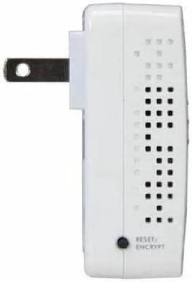Alt view image 3 of 3 - ZyXEL PLA4101 Network 200 Mbps Ethernet Powerline Wall-Plug Internet Adapter