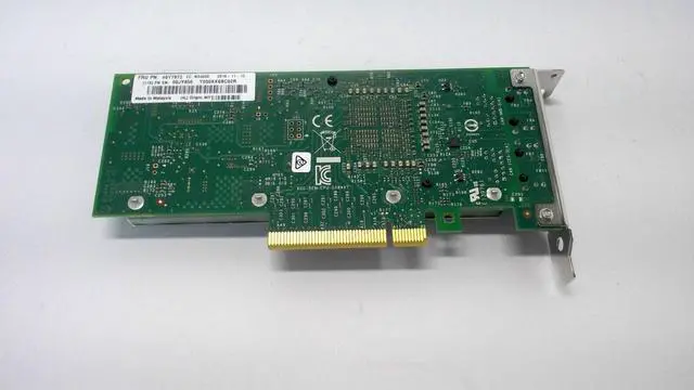 Alt view image 3 of 3 - 49Y7972 IBM X540-T2 Dual Port 10G BaseT Ethernet RJ45 Adapter 49Y7971 49Y7970 Low Bracket