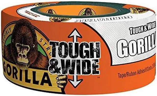 Alt view image 3 of 3 - GORILLA GLUE 105680 Duct Tape,Gray,2 7/8 in x 25yd,16.75 mil