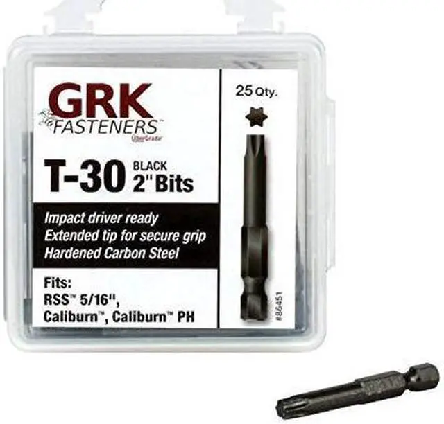 Main image of BIT DRIVE T-30 BLACK BULK 2IN