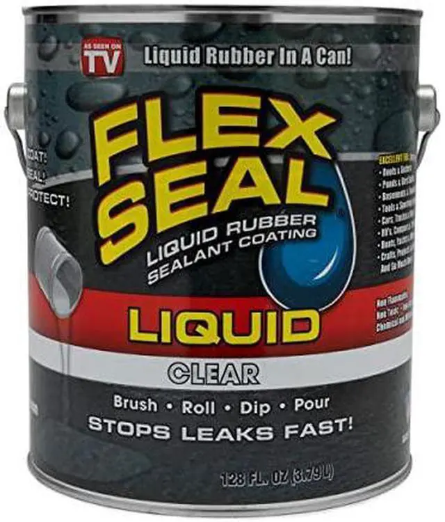 Alt view image 2 of 2 - Flex Seal Liquid 1 gallon Clear
