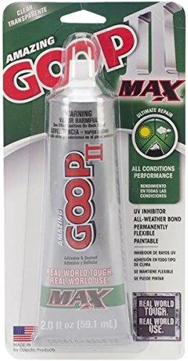 Alt view image 8 of 8 - Eclectic Prod. 2oz Max Ii Goop Glue 142100