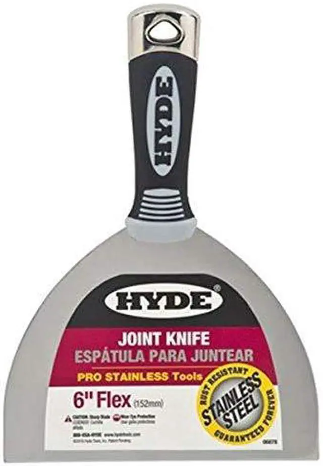Alt view image 8 of 8 - Hyde 06878 Pro Stainless 6" Flex Joint Knife HH