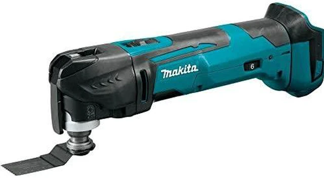 Alt view image 18 of 20 - Makita 18 Volt LXT Lithium-Ion Cordless Oscillating Tool (Bare Tool) XMT03Z