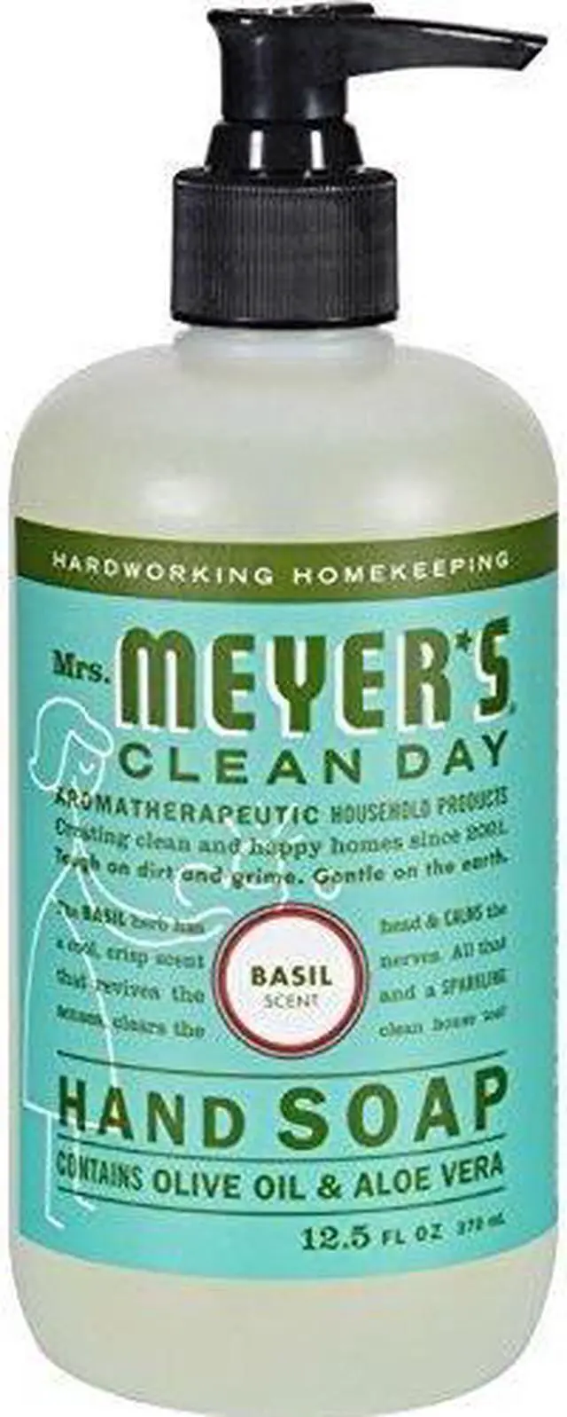 Alt view image 15 of 15 - Mrs. Meyer's Liquid Hand Soap - Basil - 12.5 oz Liquid Hand Soap (Pack of 1)