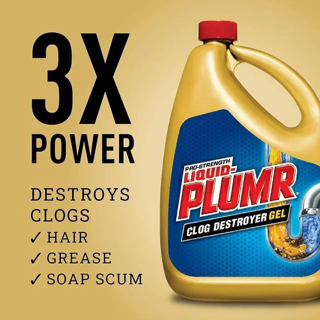 Alt view image 4 of 8 - Pro-Strength Full Clog Destroyer Plus PipeGuard Gel 80 oz 00228