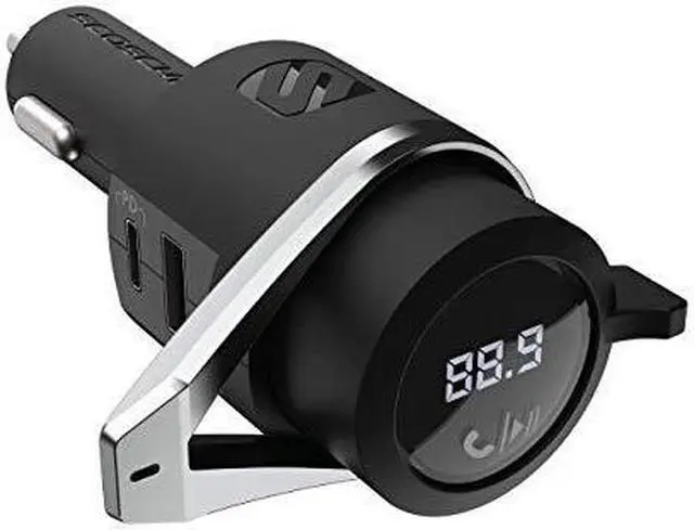 Alt view image 8 of 9 - SCOSCHE BTFMPD3SRSP BTFREQ TM  PRO BLUETOOTH R  FM TRANSMITTER HANDS-FREE CAR KIT