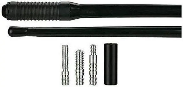 Alt view image 10 of 11 - METRA 44-RM1R UNIVERSAL BLACK CONDUCTIVE RUBBER REPLACEMENT MAST W/ 4 STUDS NEW