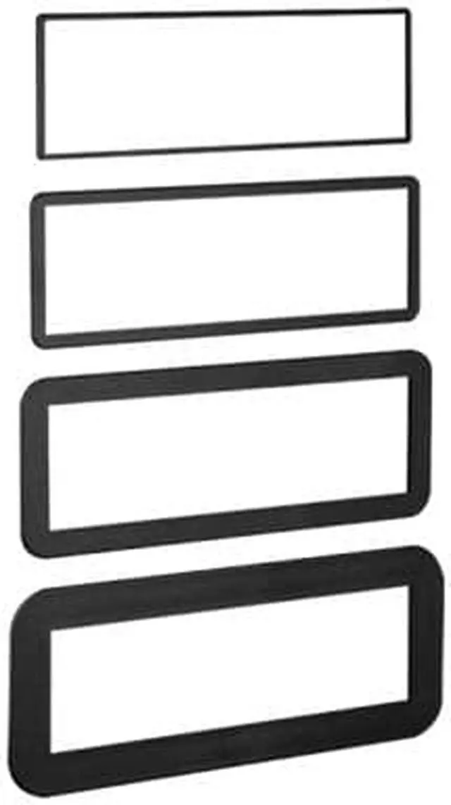 Alt view image 7 of 7 - Universal Plastic DIN Trimrings