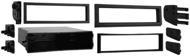Alt view image 13 of 14 - Metra 988999 Mitsubishi / Subaru / Volkswagen Under Radio Turbo Pocket Kit