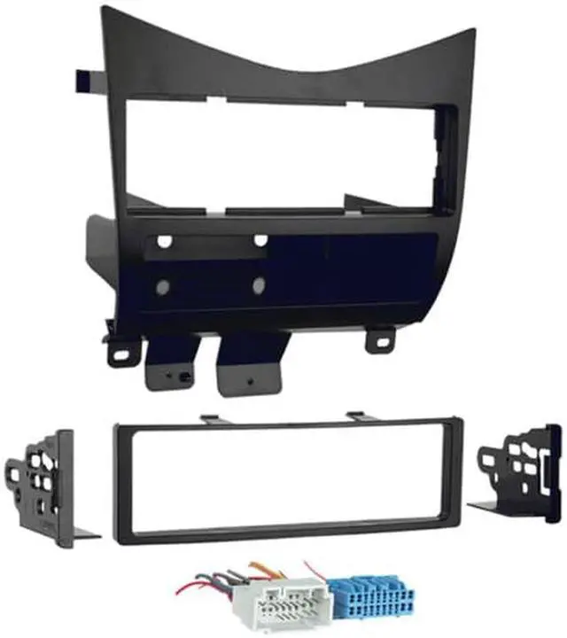 Alt view image 17 of 18 - Metra '03-'07 Honda Accord Lower Dash Mount Radio Install Kit 99-7862