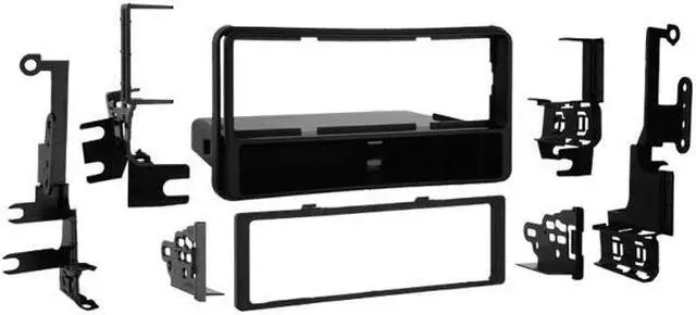 Alt view image 8 of 9 - Metra 99-8206 Installation Kit METRA Vehicle Mount for Radio - ABS Plastic - Black