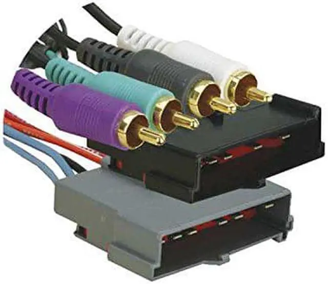Alt view image 6 of 6 - METRA 70-1768 FORD COMMON GROUND 5 WIRE AMPLIFIER INTEGRATION HARNESS 8 PIN NEW