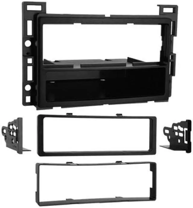 Alt view image 15 of 15 - Metra 99-3302 Metra gm/pontiac/ saturn din dash kit with pocket