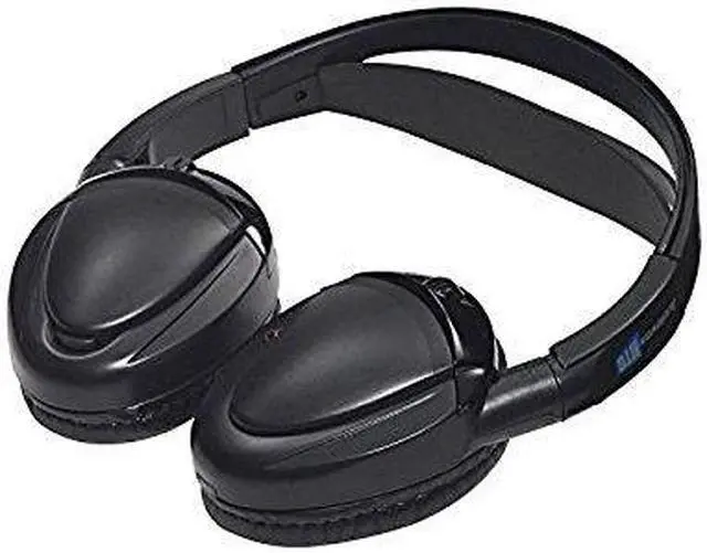 Alt view image 13 of 13 - Audiovox Dual channel wireless fold flat headphones auto shut off MTGHP2CA