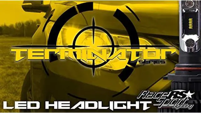 Alt view image 9 of 10 - 9006TLED - Terminator Series 9006 Fanless LED Conversion Headlight Kit