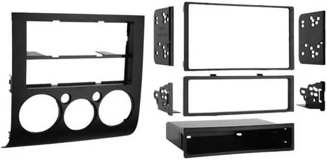 Alt view image 9 of 10 - METRA 99-7012 SINGLE / DOUBLE DIN INSTALLATION KIT FOR 2004-UP MITSUBISHI GALANT