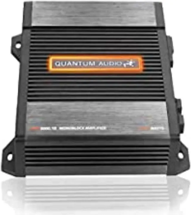 Alt view image 5 of 6 - QUANTUM AUDIO QPX3000.1D 3000 Watts Max Class-D Monoblock Car Subwoofer Amplifier