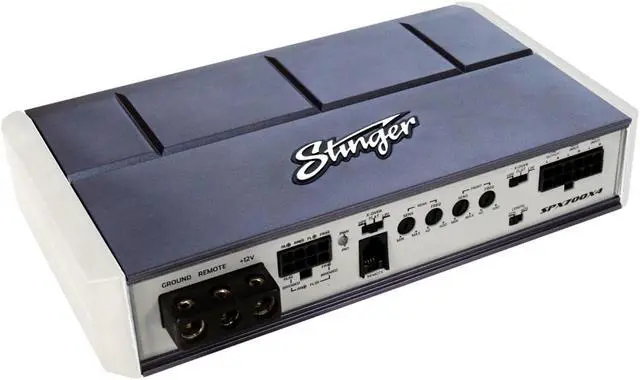 Alt view image 8 of 8 - Stinger SPX700X4 4Ch Micro 700Watt Amplifier For Mobile Applications