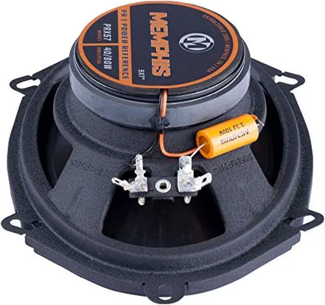 Alt view image 5 of 8 - Memphis Audio 5x7" 2 Way Coaxial Speakers 80W Max Power Reference Series PRX57