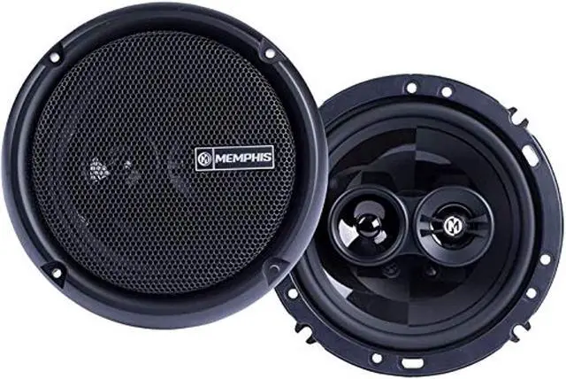 Alt view image 6 of 10 - Memphis Audio 6.5" 3 Way Coaxial Speaker 100 Watts Max Power Reference PRX603