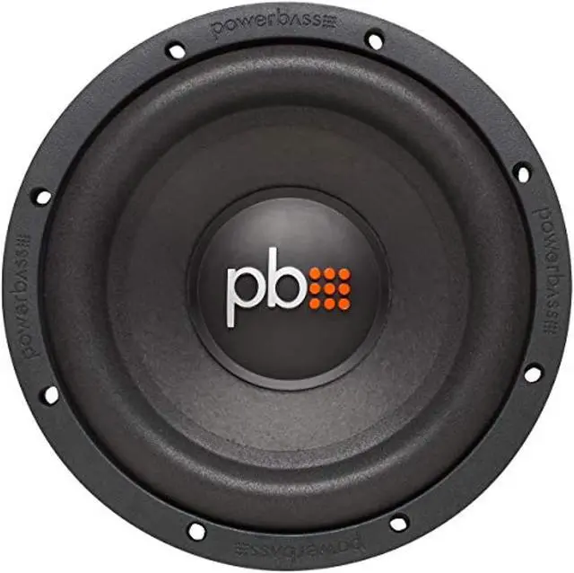 Alt view image 6 of 7 - Powerbass S-84D 250 Watts Max Dual 4-Ohm 8" Car Audio Subwoofer