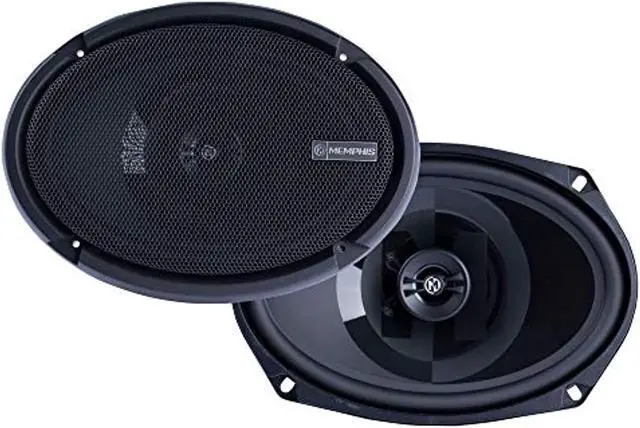 Alt view image 6 of 12 - 2 Memphis 6x9 Inch Coaxial Speakers 2 Way 120 Watts Max Power Reference PRX6902
