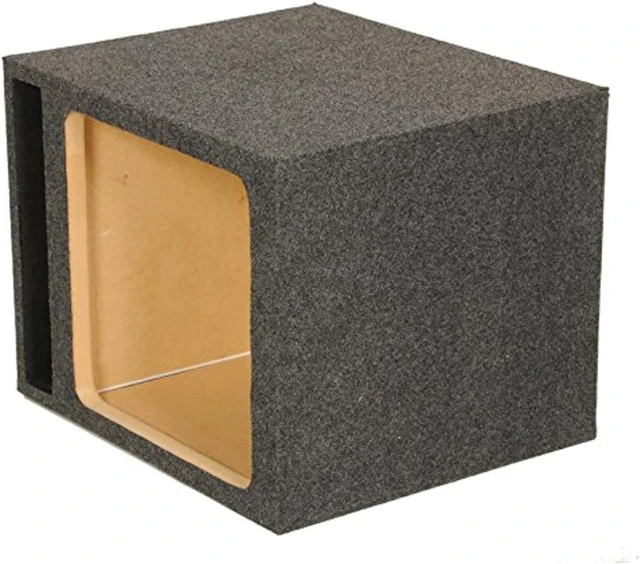 Alt view image 10 of 12 - QPOWER QHD115V Qpower Single 15 MDF Woofer Box Vented