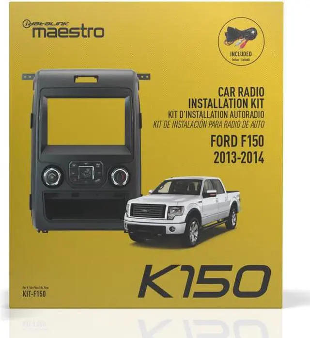 Alt view image 10 of 13 - iDATALINK MAESTRO ADS KIT-K150 ADS-KIT-K150 RADIO INSTAL KIT 2010-2014 FORD F150