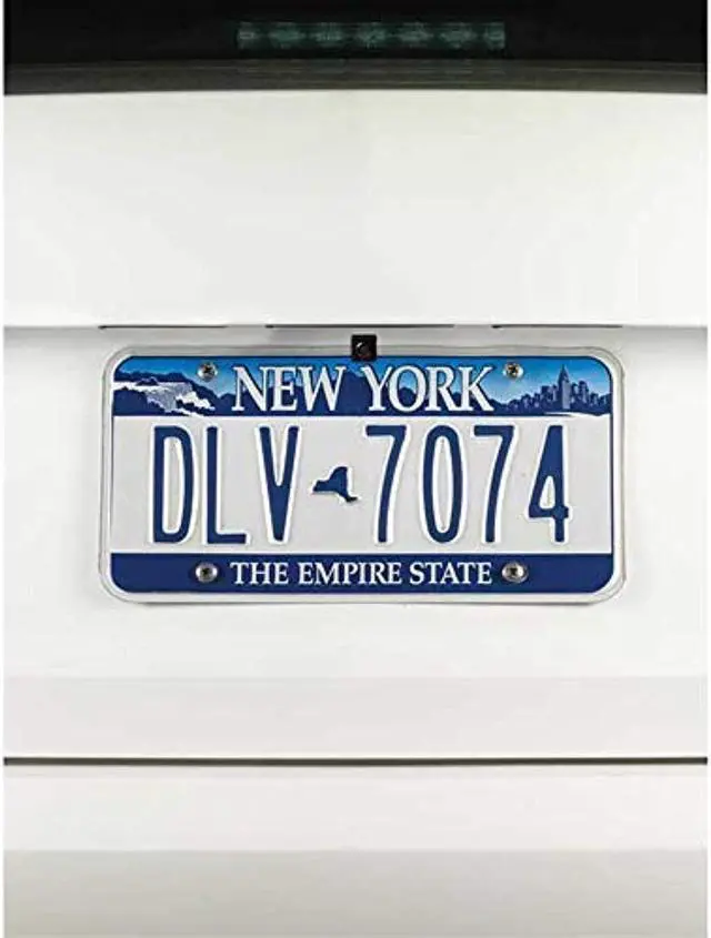 Alt view image 15 of 15 - Audiovox ACA801 License Plate Mounted Back Up Camera