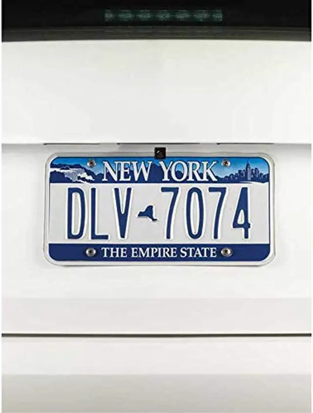 Alt view image 14 of 15 - Audiovox ACA801 License Plate Mounted Back Up Camera
