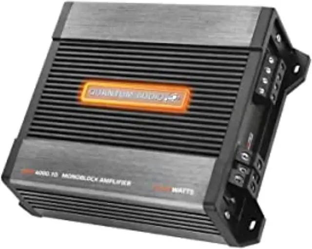 Main image of Quantum Audio QPX4000.1D 4000 Watts 1-Ohm Stable Class-D Monoblock Car Amplifier