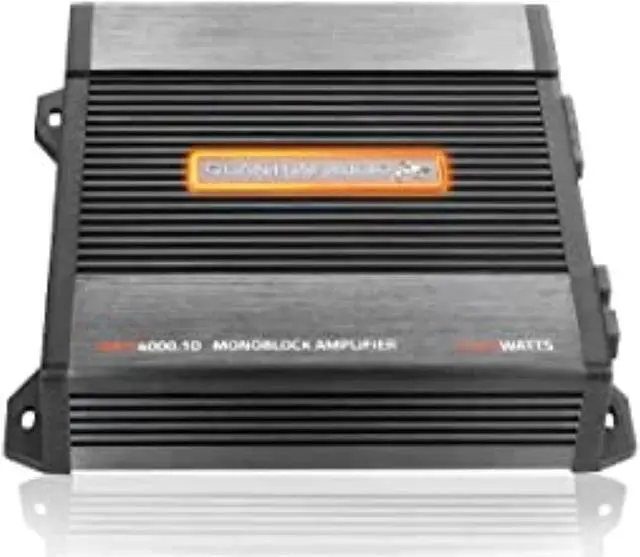 Alt view image 2 of 2 - Quantum Audio QPX4000.1D 4000 Watts 1-Ohm Stable Class-D Monoblock Car Amplifier