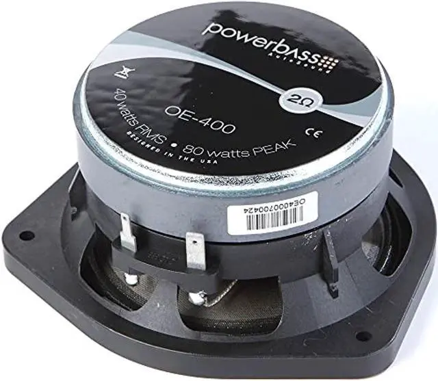 Alt view image 3 of 5 - Powerbass OE-400 4'' midrange oem replacement speaker