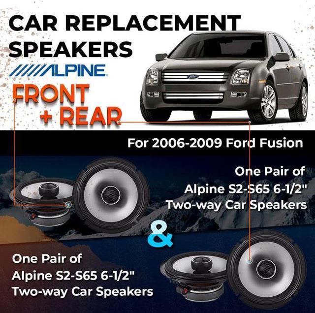 Ford fusion hot sale speaker upgrade