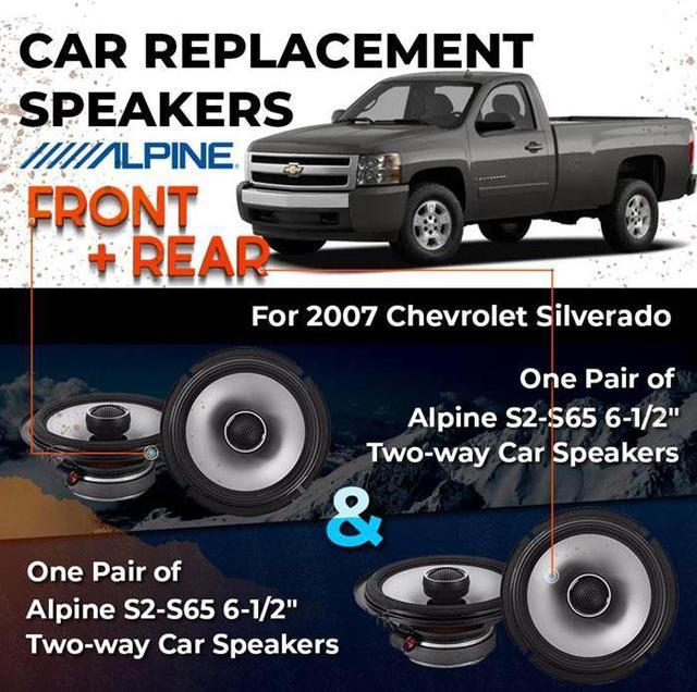 2007 chevy silverado speaker 2024 replacement