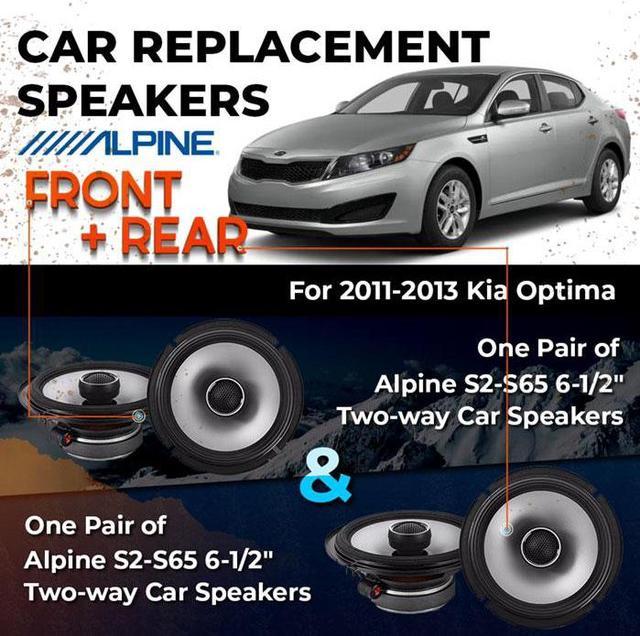 2013 kia optima hot sale door speaker size