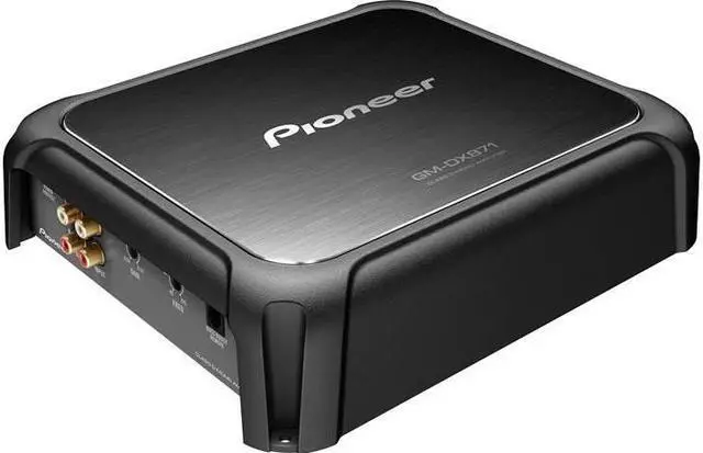 Alt view image 19 of 20 - Pioneer GM-DX871 Class D 1600W RMS Digital Mono Amplifier w/ Wired Bass Remote